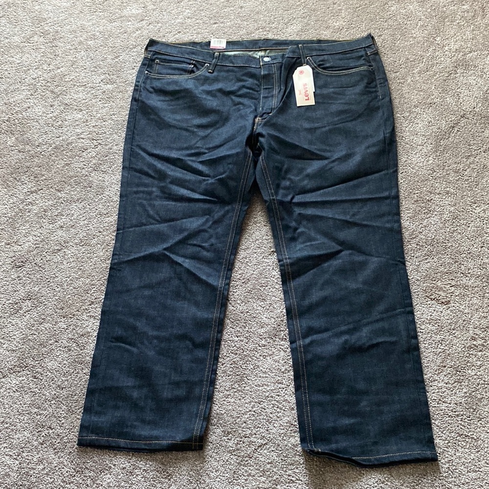 Levi’s 541 Athletic Fit Jeans Dark Wash Straight Leg Denim SIZE 48x32